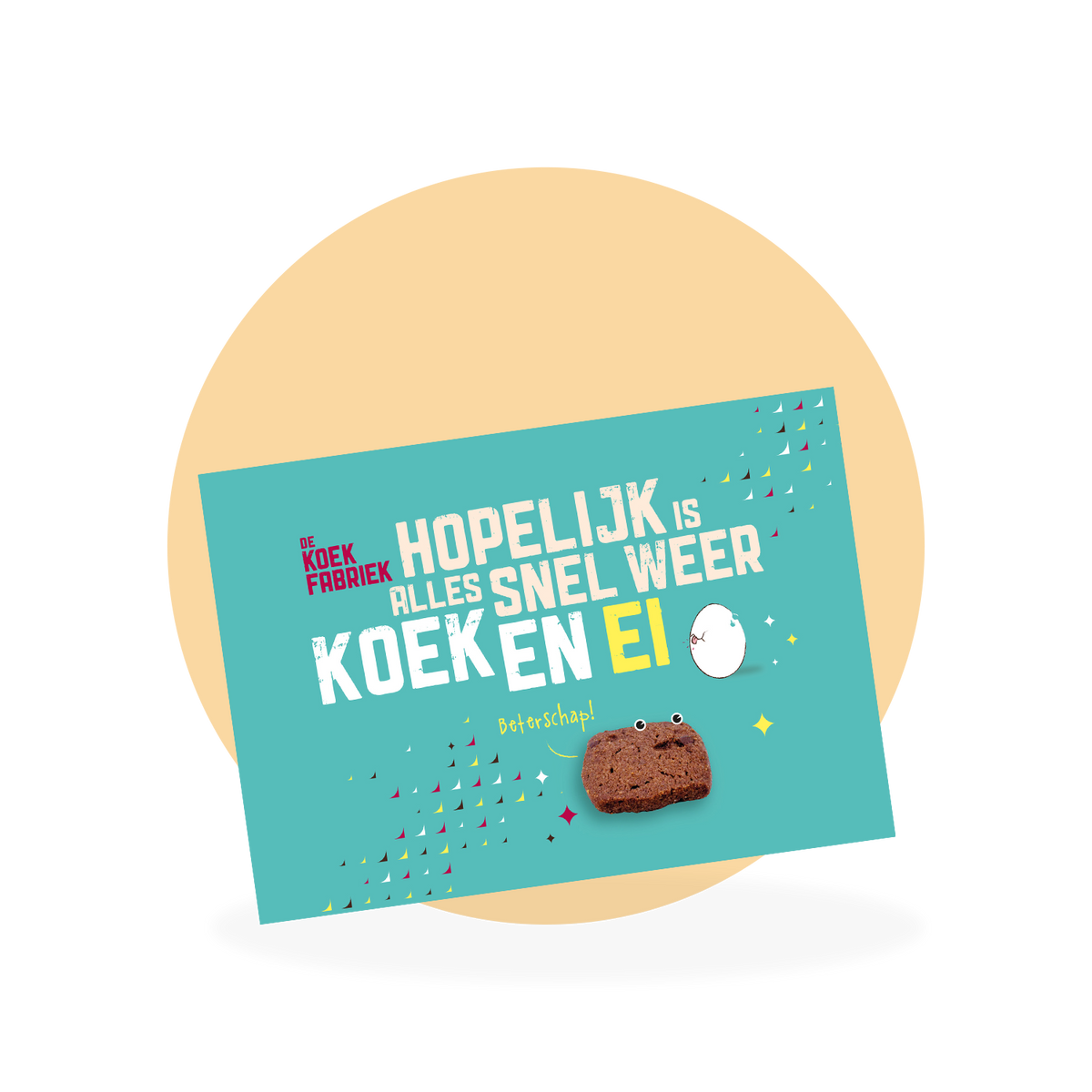 BRIEVENBUSDOOSJE MET 2 HAVERKOEKEN: CHOCOLADE EN CRANBERRY