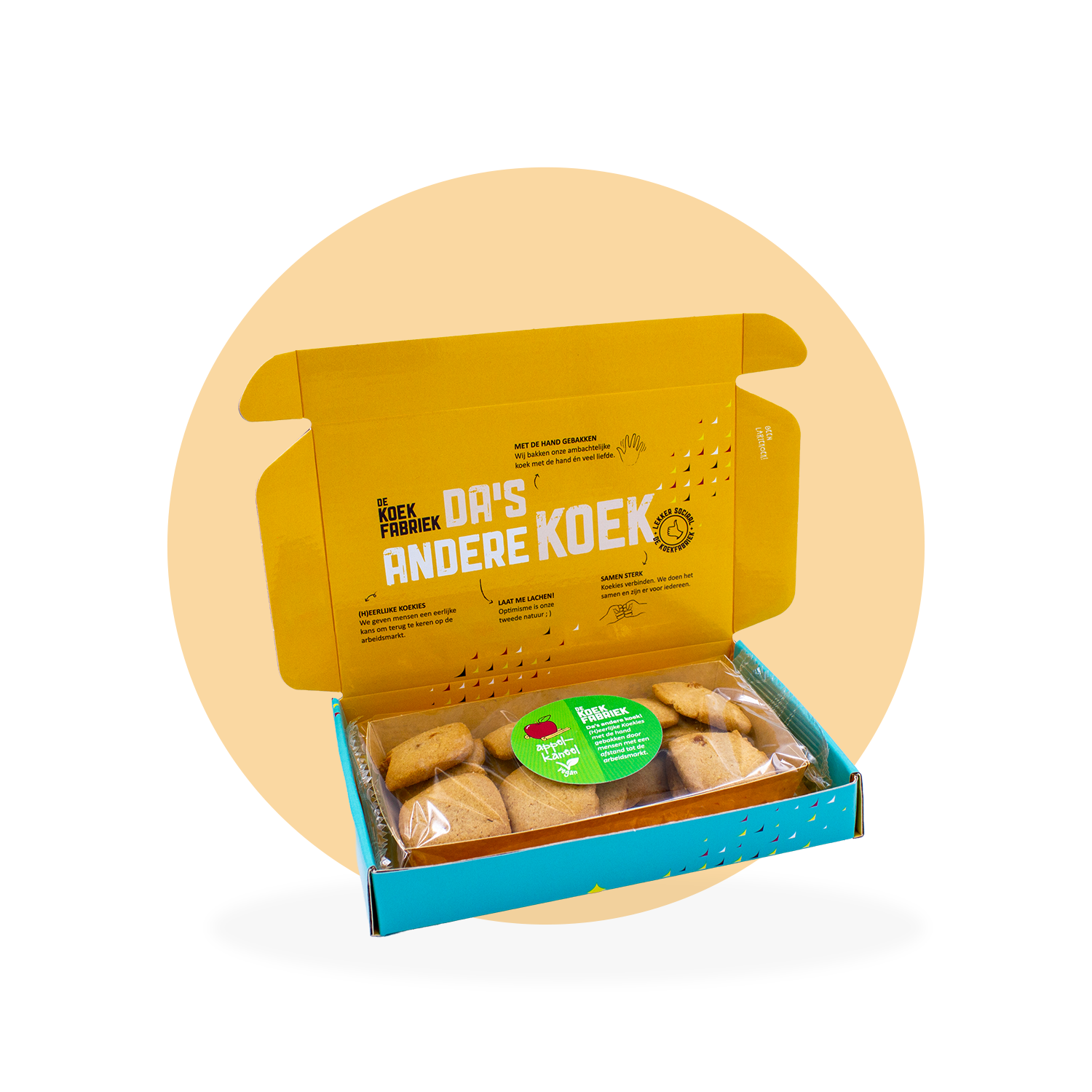 BRIEVENBUSDOOSJE - TRAY APPEL-KANEEL