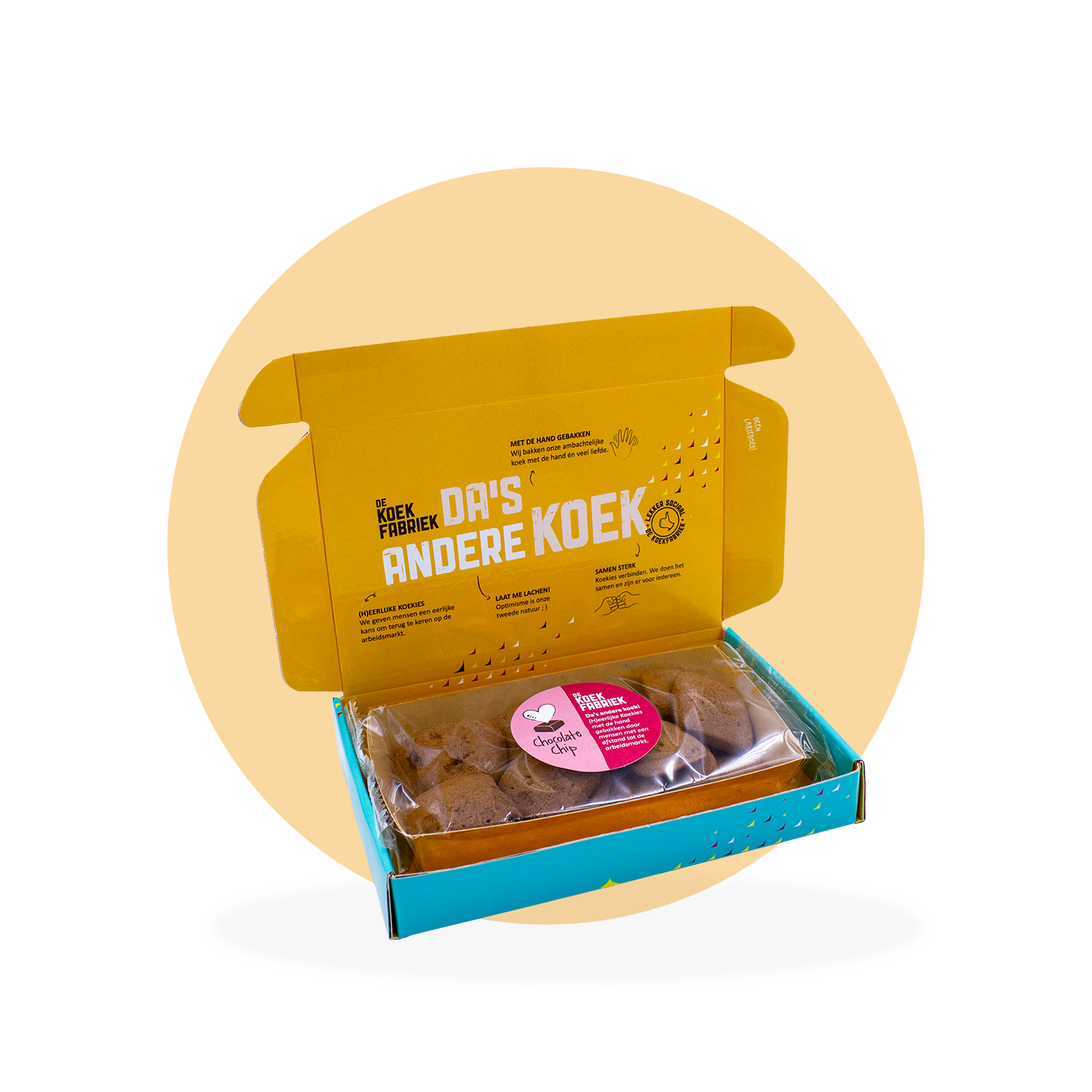 BRIEVENBUSDOOSJE TRAY CHOCOLATE CHIP