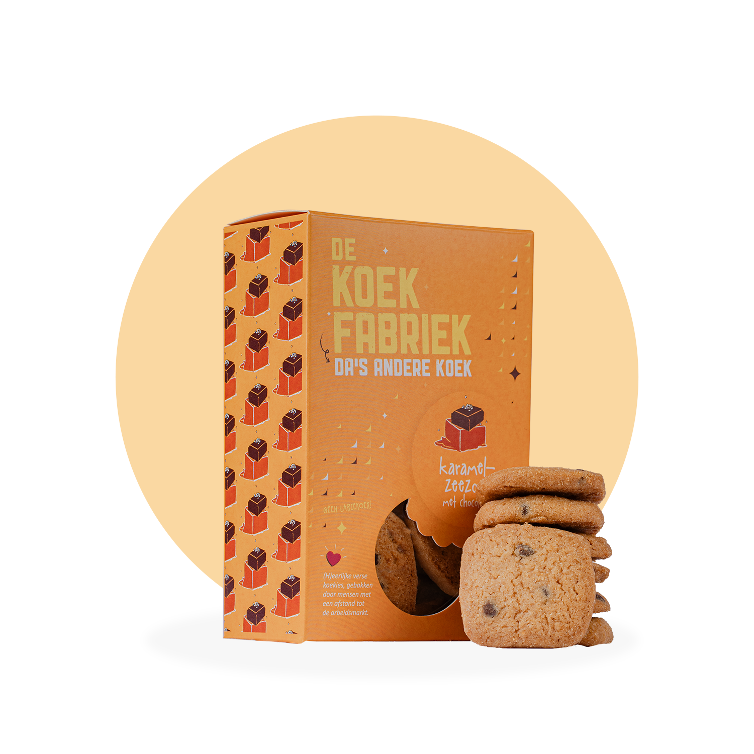 KARAMEL-ZEEZOUT MET CHOCOLADE