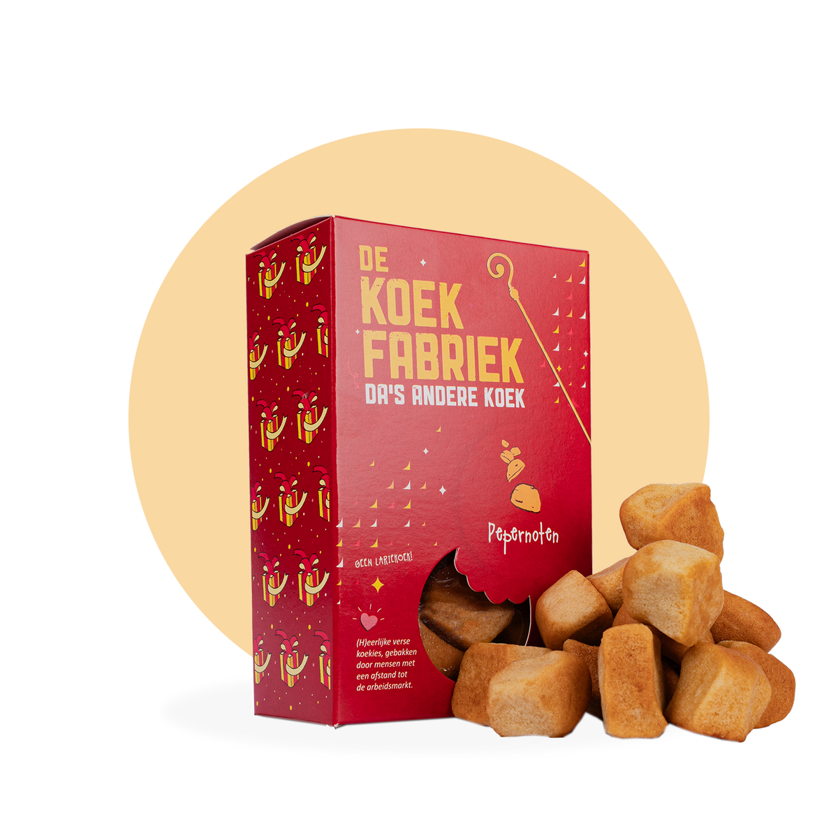 SINT PEPERNOTEN - KOEKDOOSJE